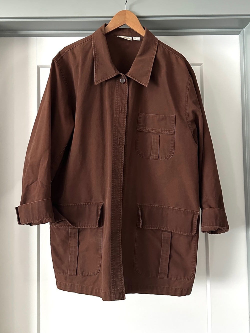 Vintage Café Brown Chore Jacket